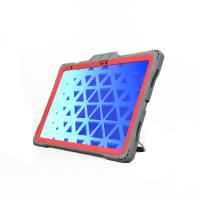 FUNDA SHIELD EXTREME-X2 PARA IPAD 10/11 DE 10,9 2022 BISEL ROJO - CARCASA GRIS MAXCASE