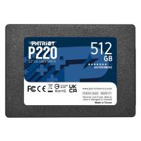 UNIDAD DE ESTADO SOLIDO INTERNO PATRIOT P220 512GB 2.5 SATA LECT.550 ESCRIT.500 MBS 7MM PC LAPTOP MINIPC SIN BRACKET
