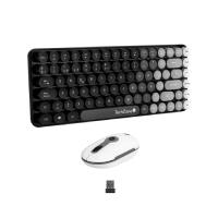 TECLADO/MOUSE TECHZONE TZACCBI17 INALAMBRICO, DPI 1000,1200,1600, USB, QWERTY, 2 BATERIAS AAA, AA