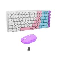 TECLADO/MOUSE TECHZONE TZACCBI18 INALAMBRICO, DPI 1000,1200,1600, USB, QWERTY, 2 BATERIAS AAA, AA