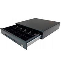 CAJON DE DINERO EC LINE ELEGANCE EC-CD-100M-II-G, NEGRO, COMPARTIMIENTOS 5 BILLETES – 7 MONEDAS