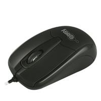 MOUSE ALAMBRICO OPTICO 1000 DPI CONECTOR USB EASY LINE BY PERFECT CHOICE – NEGRO