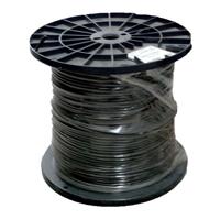 BOBINA DE CABLE EXTERIOR CONDUMEX CAT5E UTP CON GEL 100 COBRE 24 AWG 305 MTS COLOR NEGRO