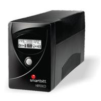 NO-BREAK SMARTBITT 900VA/450W, CLAVIJA NEMA 5-15P, 6 CONTACTOS TIPO NEMA 5-15R CON RESPALDO DE BATERIAS, REGULACION Y SUPRESION DE PICOS, PROTECCIN DE LINEA TELEFNICA RJ-11, PUERTO USB Y LCD
