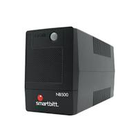 NO BREAK SMARTBITT 500VA / 250W, CLAVIJA NEMA 5-15P, 4 CONTACTOS, TIPO NEMA 5-15R, TODOS CON RESPALDO DE BATERIAS, REGULACION Y SUPRESION DE PICOS.