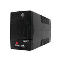 NO-BREAK SMARTBITT 750 VA / 375 W, CLAVIJA NEMA 5-15P, 6 CONTACTOS, TIPO NEMA 5-15R, TODOS CON RESPALDO DE BATERIAS, REGULACION Y SUPRESION DE PICOS.