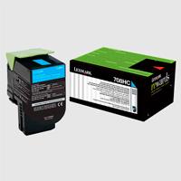 TONER LASER LEXMARK, COLOR CYAN , ALTO RENDIMIENTO , 70C8HC0 , HASTA 3,00 PAGINAS , 5% DE COBERTURA , PARA MODELOS: CS310DN, CS510DE