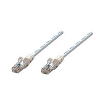 CABLE DE RED PATCH CAT6 INTELLINET RJ45 0.5 METROS 1.5 FT COLOR BLANCO