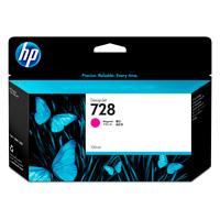 CARTUCHO DE TINTA HP DESIGNJET 728 MAGENTA, 130 ML, (F9J66A)
