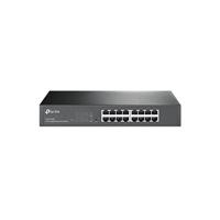 SWITCH INTELIGENTE TP-LINK ADMINISTRABLE 16 PUERTOS RJ45 10/100/1000 MBPS