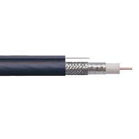 BOBINA DE CABLE CONDUMEX COAXIAL CATV-59 CCS MALLA 60% AL 20 AWGR CARRETE 500 MTS NEGRO