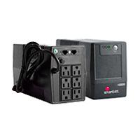 NO-BREAK SMARTBITT 800VA/400W, CLAVIJA NEMA 5-15P, 6 CONTACTOS, TIPO NEMA 5-15R, TODOS CON RESPALDO DE BATERIAS, REGULACION Y SUPRESION DE PICOS.