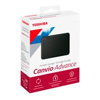 DD EXTERNO 4TB TOSHIBA CANVIO ADVANCE V10 2.5//USB 3.0//NEGRO//VELOCIDAD DE TRANSFERENCIA 5GB/S/WIN10/ MACOS V10.15 /V10.14 / V10.13
