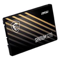 UNIDAD DE ESTADO SOLIDO INTERNO 960 GB MSI S270 2.5 SATA LECT.500/ESCRIT.450 MBS 7MM PC/LAPTOP/MINIPC