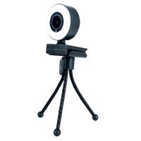 CAMARA WEB BALAM RUSH STELAR CW750 /USB/ CON LUZ LED/ MICROFONO INTEGRADO/NEGRO / BR-932974