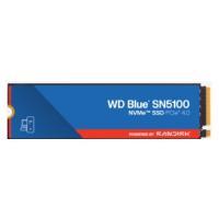 UNIDAD DE ESTADO SOLIDO SSD INTERNO WD BLUE SN5100 500GB M.2 2280 NVME PCIE GEN4 X4 LECT.6600BS ESCRIT.5600MBS TBW300 PC LAPTOP MINIPC WDS500G5B0E-00CPE0