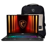 PORTATIL GAMER MSI CYBORG 17 B2RWFKG/ 17.3 FHD 144HZ / INTEL CORE 7 240H HASTA 5.2 GHZ / DDR5 32GB (16GB*2) / 1TB SSD / NVIDIA RTX 5060, GDDR7 8GB / WIN 11 PRO / INCLUYE BACKPACK