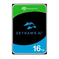 DISCO DURO INTERNO SEAGATE SKYHAWK AI 16TB 3.5 ESCRITORIO SATA3 6GB/S 256MB 7200RPM VIDEO VIGILANCIA 24X7 DVR Y NVR BAHIAS ILIMITADAS 1-64 CAM