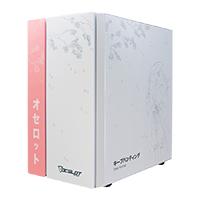 GABINETE OCELOT GAMING OC-HANAMI 1 / MID TOWER / M-ATX, ITX / PANEL LATERAL DE CRISTAL TEMPLADO / NO INCLUYE VENTILADORES / ENFRIAMIENTO LIQUIDO HASTA 240MM / GPU HASTA 320MM / COLOR BLANCO CON ROSA