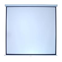 PANTALLA MULTIMEDIA SCREEN MSC-213, MANUAL, 120 PULGADAS DIAGONAL, FORMATO 1:1 , COLOR BLANCO MATE,  P/COLGAR PARED O TECHO