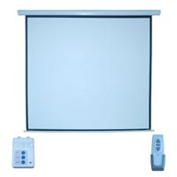 PANTALLA DE PROYECCION MULTIMEDIA SCREEN MSE-213, ELECTRICA, 120 PULGADAS DIAGONAL , FORMATO 1:1 , COLOR BLANCO MATE, PARA COLGAR EN TECHO O PARED