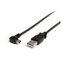CABLE DE 1.8 METROS MINI USB A USB-A ACODADO A LA DERECHA - CABLE ADAPTADOR DE MINI USB-B A USB-A - NEGRO - STARTECH.COM MOD. USB2HABM6RA